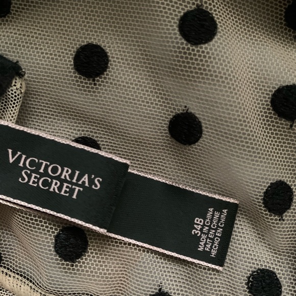 HTF CAGE Bustier By Victoria’s Secret Mesh Merrywidow 34B - Picture 5 of 5